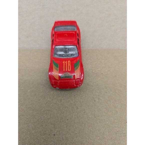 #118 Happiness Association 8804 Red Toy Car Good Condition - Picture 1 of 6